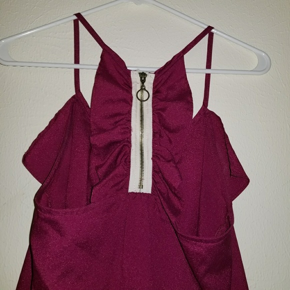 📦5/$25📦 Willy Jay's Purple Blouse - Picture 4 of 5